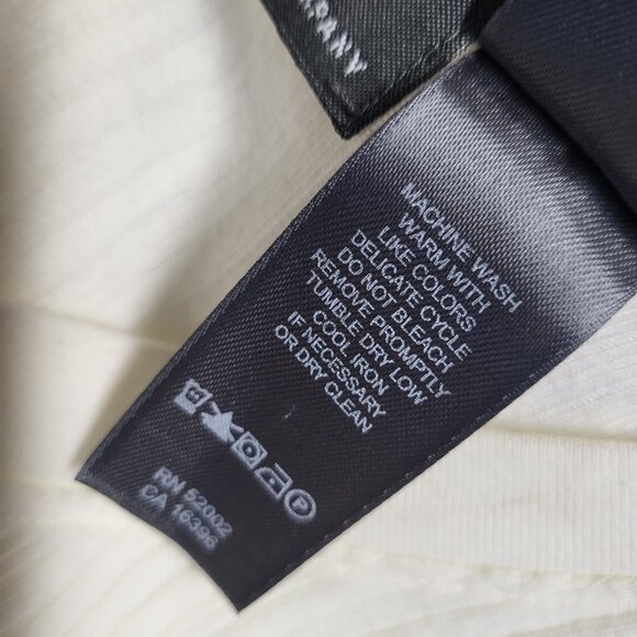 Crazy Horse Claiborne T Shirt Rib Knit Mens Large Combed Cotton Made in Peru - Picture 6 of 13